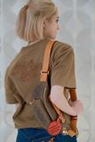  Áo Thun Louis Vuitton LV Ropes Lover Logo (Brown) [Mirror Quality] 