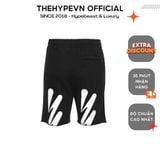  OFF-WHITE SHORTS - Quần Off-White Wave Diag (Black) [Mirror Quality] 