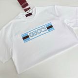  ÁO THUN GUCCI GC LOGO SS25 BLUE (WHITE) 