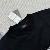  ÁO THUN BALENCIAGA BLCG LOOP EMBROIDERED LOGO (BLACK) 