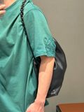  ÁO THUN LOEWE ANAGRAM SLEEVE CUT OUT (DARK GREEN) 