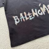  ÁO THUN BALENCIAGA BLCG NAIL POLISH (BLACK) 