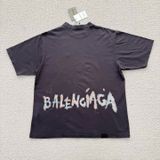  ÁO THUN BALENCIAGA BLCG NAIL POLISH (BLACK) 