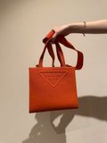  TÚI PRADA DRILL HANDLE BAG (ORANGE) 