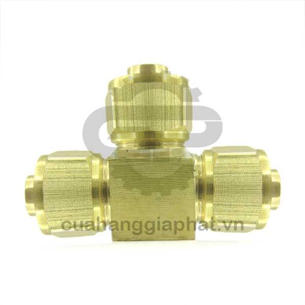 Nối chữ T siết ống cam