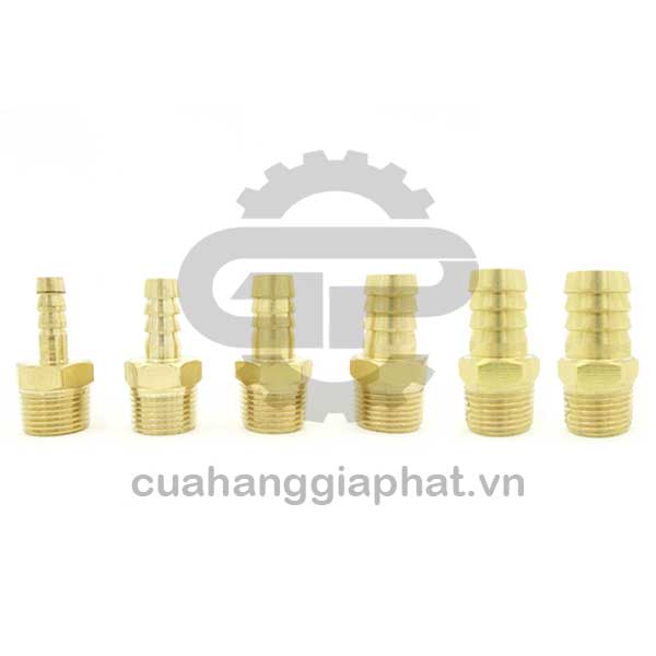 Nối ống đuôi chuột ren ngoài thau