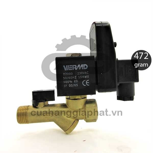 Van xả đáy máy nén khí VERMD VR-B-15