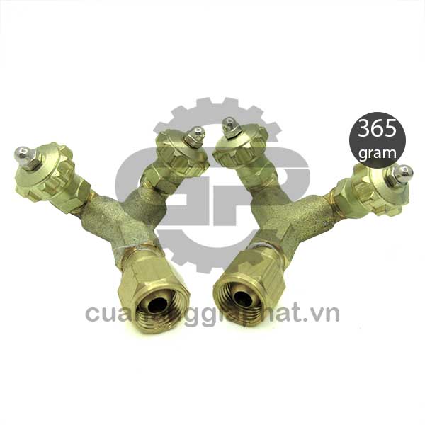 Khóa gas chữ Y chia khí hàn gió đá có van