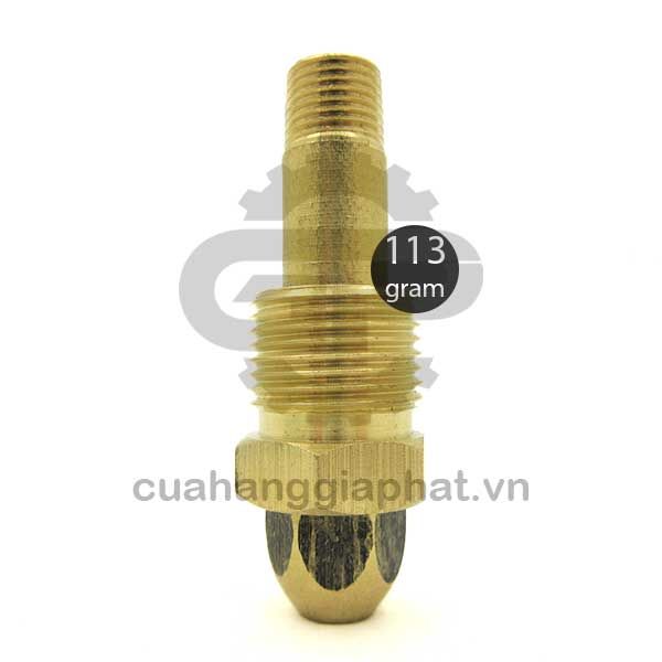 Ty tán gió thau ren ngoài gắn đồng hồ