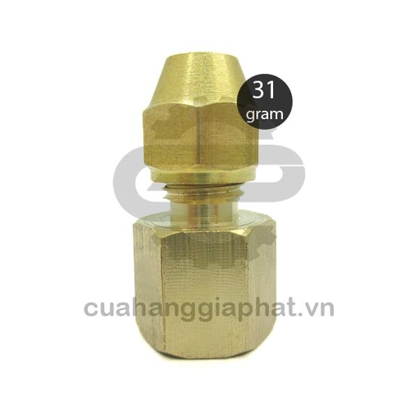 Nối ống đồng ren trong đầu côn