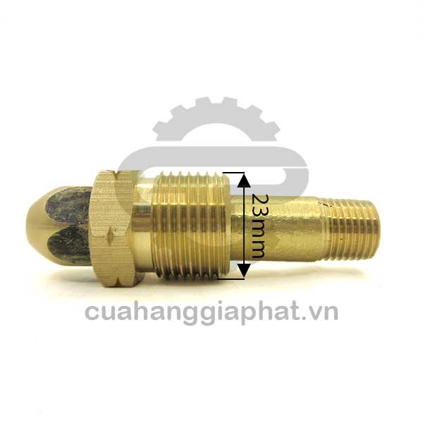 Ty tán gas thau ren ngoài gắn đồng hồ