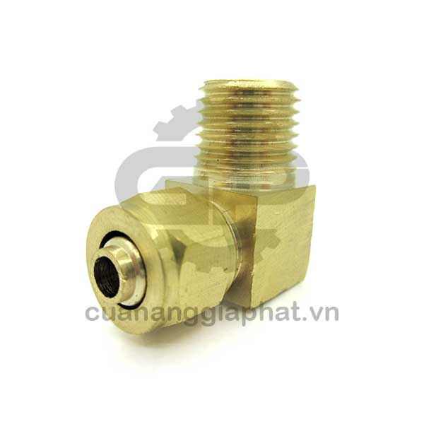 Co nối ren ngoài siết ống cam