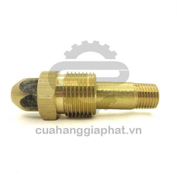Ty tán gió thau ren ngoài gắn đồng hồ