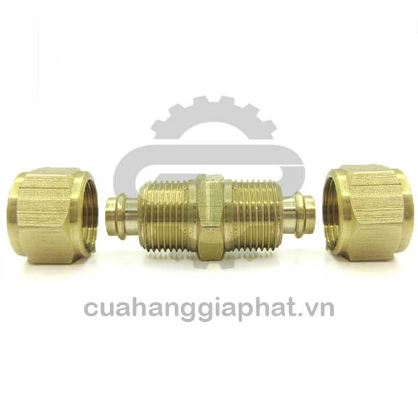 Nối thẳng 2 đầu siết ống cam