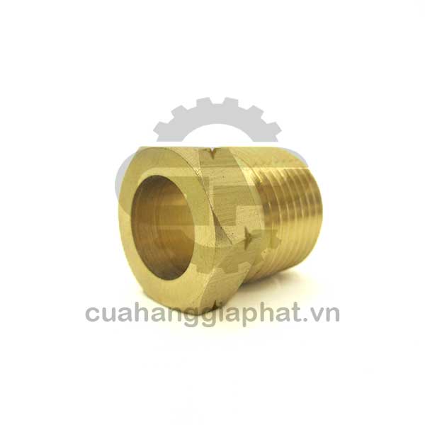 Tán đá thau ren ngoài gắn đồng hồ