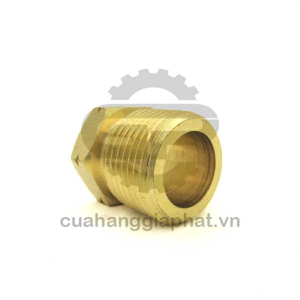 Tán đá thau ren ngoài gắn đồng hồ