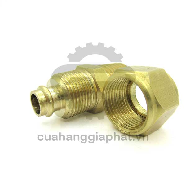 Nối thẳng 2 đầu siết ống cam