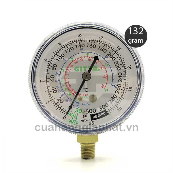 Đồng hồ nạp gas đơn Gitta GT-410