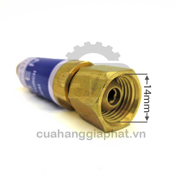 Van chống cháy ngược 14mm