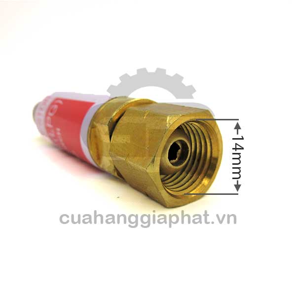 Van chống cháy ngược 14mm