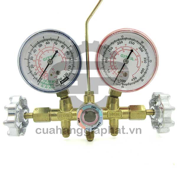 Bộ nạp gas điều hòa có kính CH-501G