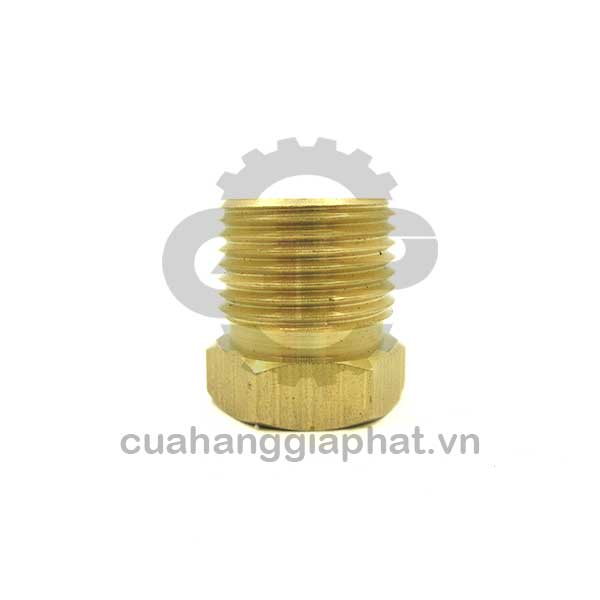 Ty tán gió thau ren ngoài gắn đồng hồ
