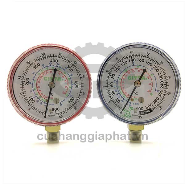 Đồng hồ nạp gas đơn Gitta GT-410