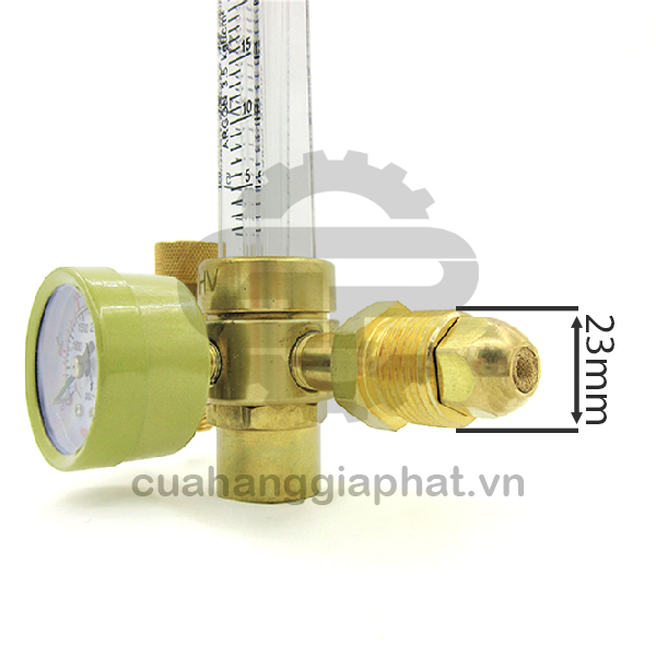 Đồng hồ khí Argon Yamato thau