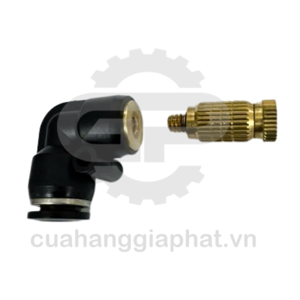 Đế béc phun sương cuối ngang nhựa