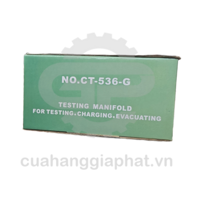 Bộ đồng hồ đo kèm dây sạc gas CT-536G TQ