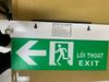 ĐÈN THOÁT HIỂM (ĐÈN EXIT) 2 MẶT, MODEL LD-360. ĐÈN THOÁT HIỂM (EXIT) CHẤT LƯỢNG CAO, NHẬP KHẨU CHÍNH HÃNG TAURSHENG - MADE IN TAIWAN, CÓ TEM KIỂM ĐỊNH PCCC & CNCH