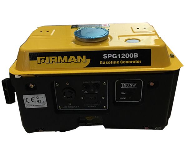 MÁY PHÁT ĐIỆN FIRMAN, 1KW, CHẠY XĂNG, SPG1200B