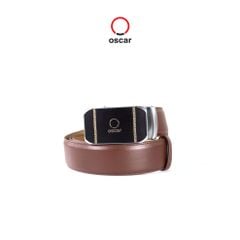  Thắt Lưng Da Mặt Khóa Họa Tiết Vân 3D Cao Cấp Thương Hiệu Oscar 036 