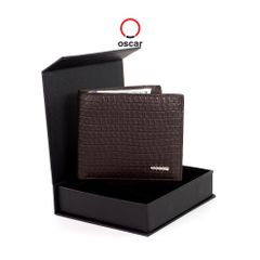 Ví Nam Ngang Vân Cá Sấu Thương Hiệu Oscar 061