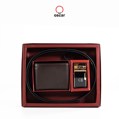  [BỘ COMBO] Thắt Lưng & Bóp Thương Hiệu Oscar Fashion - OCMBLAG 117 