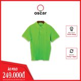  Áo Thun Nam Polo OSCAR - OCMPKSD 001 XANH CHUỐI 