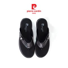 Sandal Quai Kẹp Ngón Nhấn Phụ Kiện Logo Pierre Cardin - 160