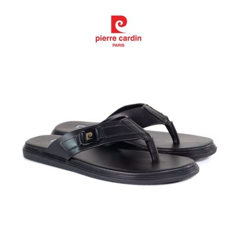  Giày Sandal Quai Kẹp Ngón Nhấn Phụ Kiện Logo Pierre Cardin - 160 