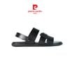  Sandals Nam Quai Ngan Da Bò Trơn Cổ Điển Pierre Cardin - 165 