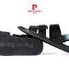  Sandals Nam Quai Ngan Da Bò Trơn Cổ Điển Pierre Cardin - 165 