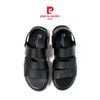  Sandals Nam Quai Ngan Da Bò Trơn Cổ Điển Pierre Cardin - 165 