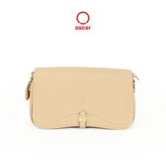  Túi Đeo Chéo Nhấn Nắp Phối Khóa Metallic OCWHBL 093 