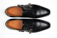 [ĐẾ DA] Giày Nam Double Monkstrap Pierre Cardin - PCMFWLG 363