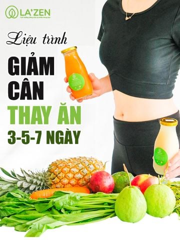 Liệu trình giảm cân thay ăn