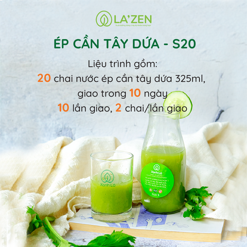 Gói Ép Detox Cần Tây Dứa - S20