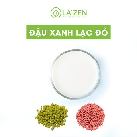 Sữa đậu xanh lạc đỏ