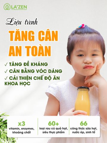 Liệu trình tăng cân an toàn