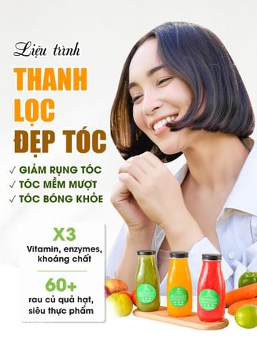 Liệu trình thanh lọc đẹp tóc