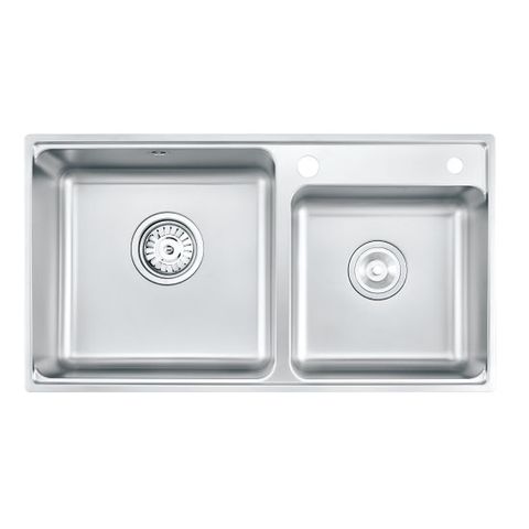 SK27604SL - Chậu rửa chén đôi Moen 82 x 45 x 20 cm