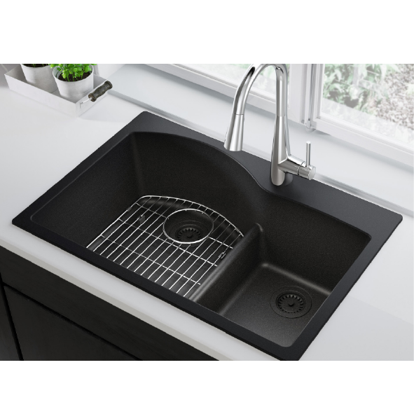 Chậu rửa chén đôi dương vành MOEN - 27901BL01